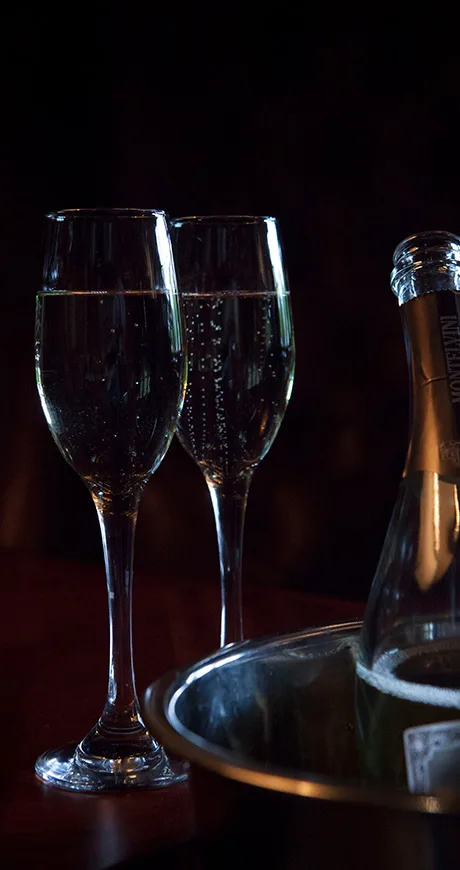 Great prosecco and fizz near Trearrdur Bay, Holyhead and Anglesey